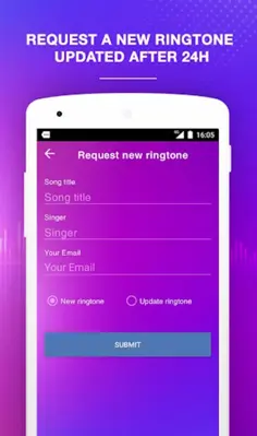 Ringtones songs for phone android App screenshot 0