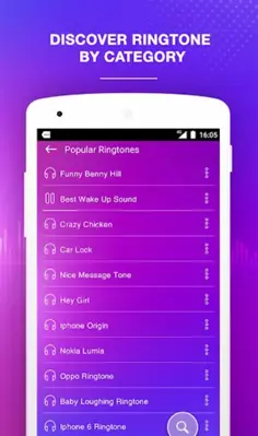 Ringtones songs for phone android App screenshot 4